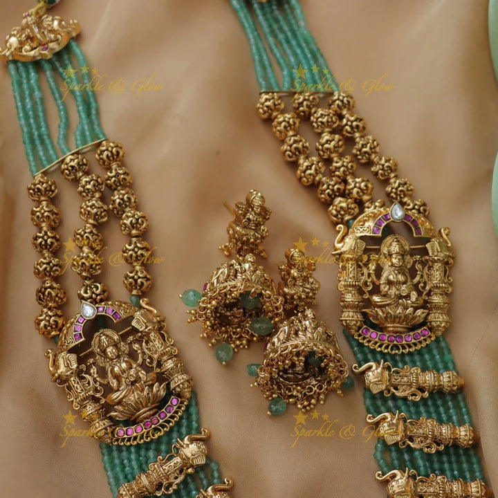 Luxurious Jadau Kundan Pearl Necklace | Latest Collection