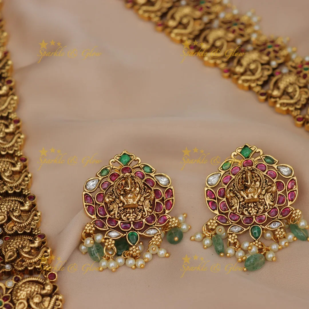 Exquisite Ganesh Jadau Necklace for Festive Elegance