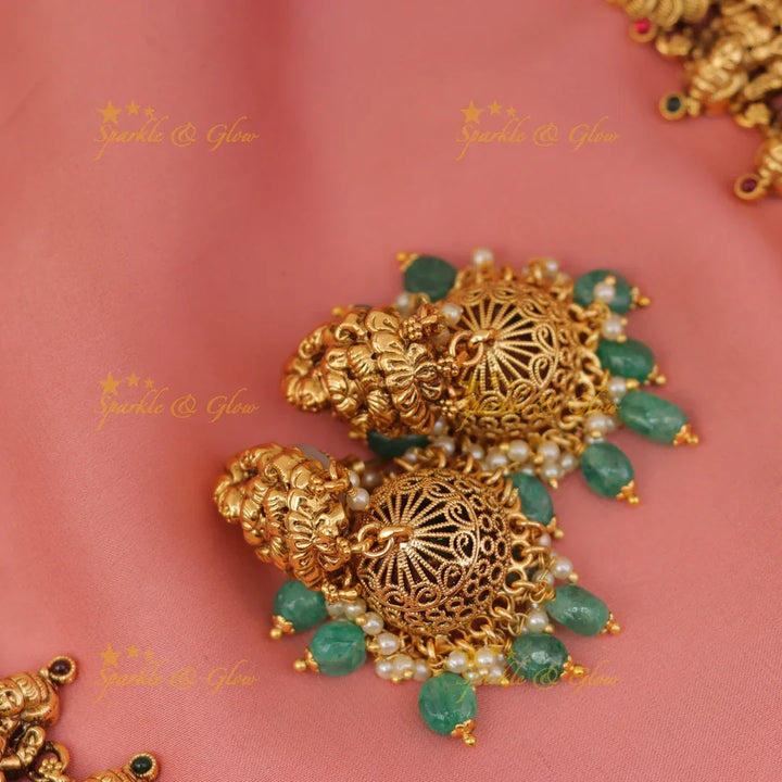 Exquisite Lakshmi Haaram | Perfect for Divine Occasions