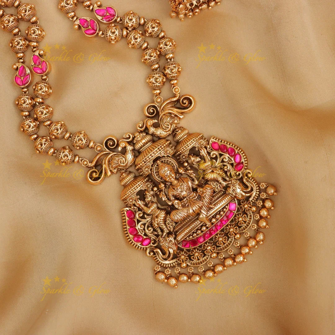 Exquisite Lakshmi Jadau Necklace - Perfect for Celebrations