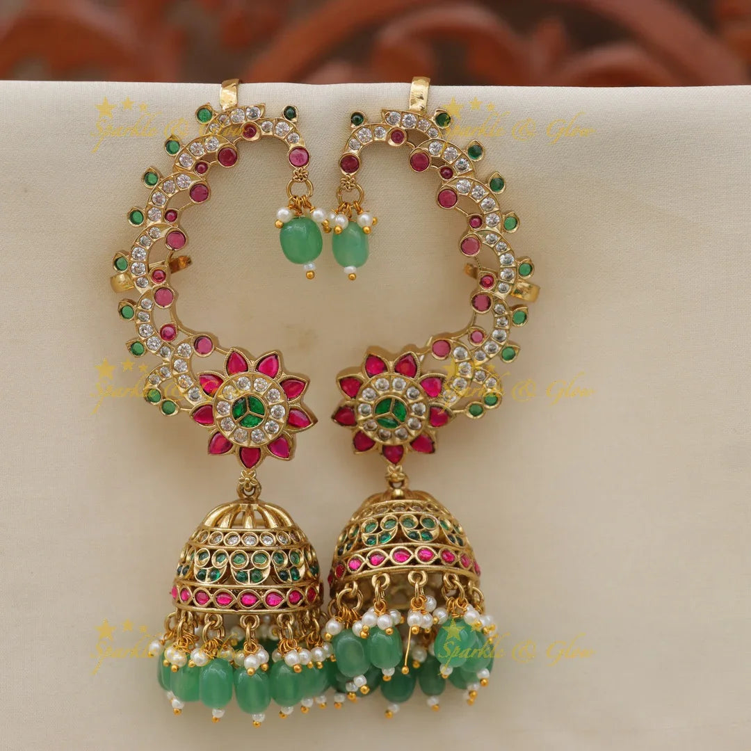 Exquisite Kemp Earrings with Beads - Elegance Redefined