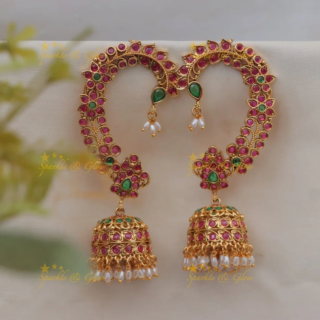 Exquisite Kemp Floral Earrings for Weddings