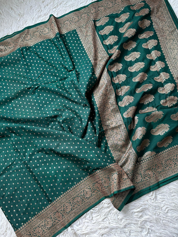 Elegant Banarasi Georgette Saree - Bridal Collection