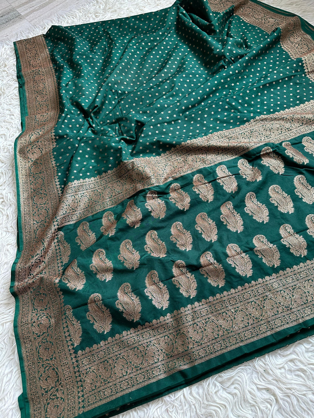 Elegant Banarasi Georgette Saree - Bridal Collection