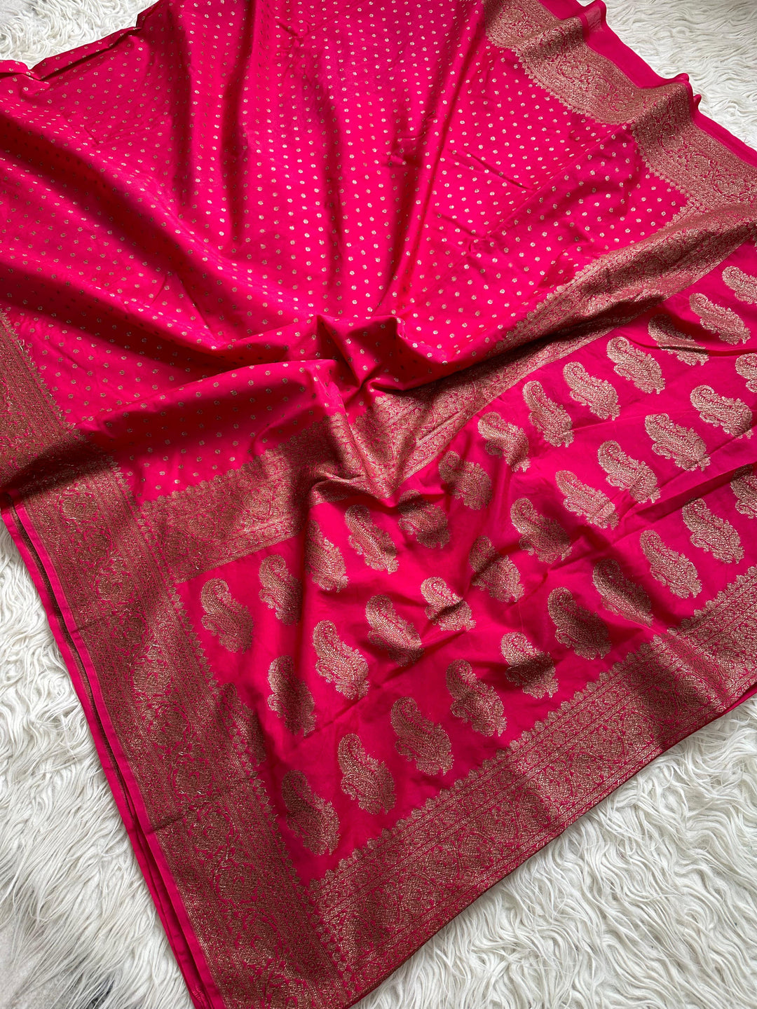 Elegant Banarasi Georgette Saree - Bridal Collection