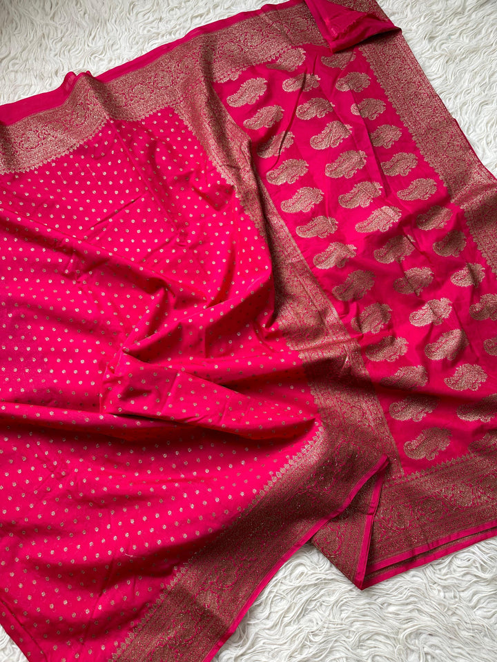 Elegant Banarasi Georgette Saree - Bridal Collection