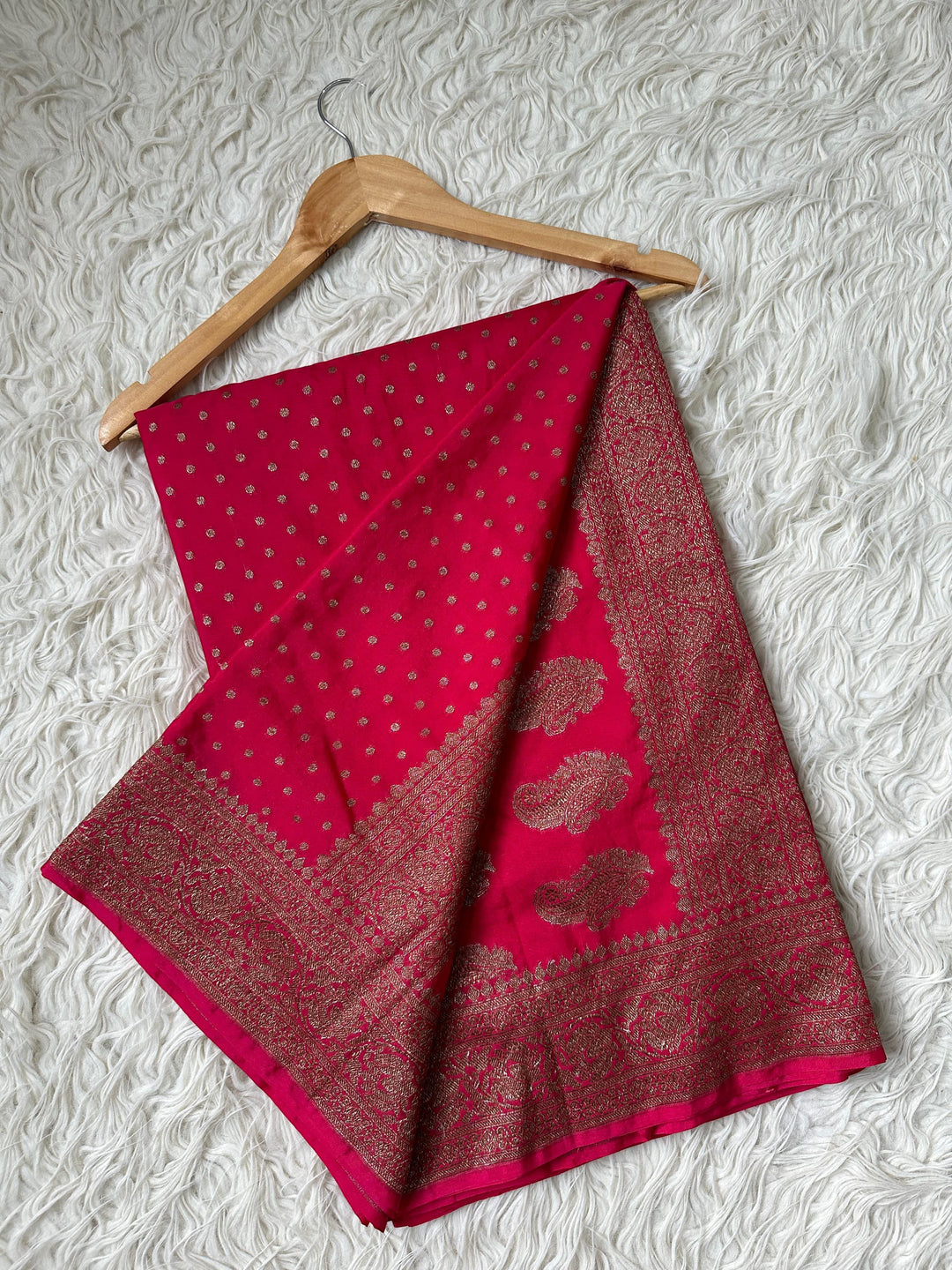 Elegant Banarasi Georgette Saree - Bridal Collection