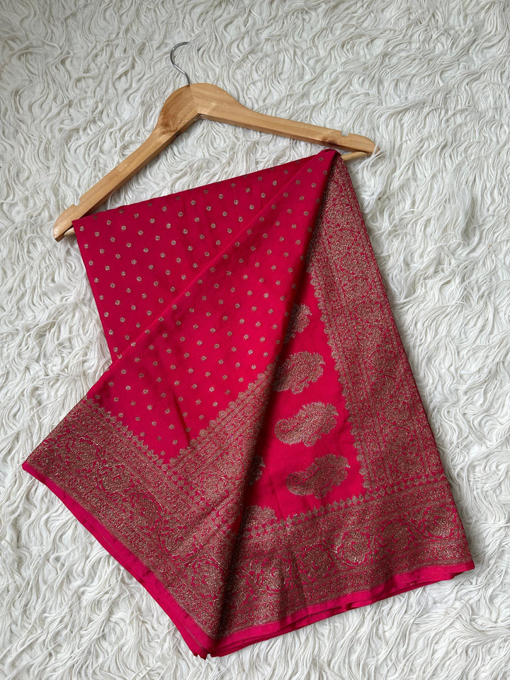 Elegant Banarasi Georgette Saree - Bridal Collection