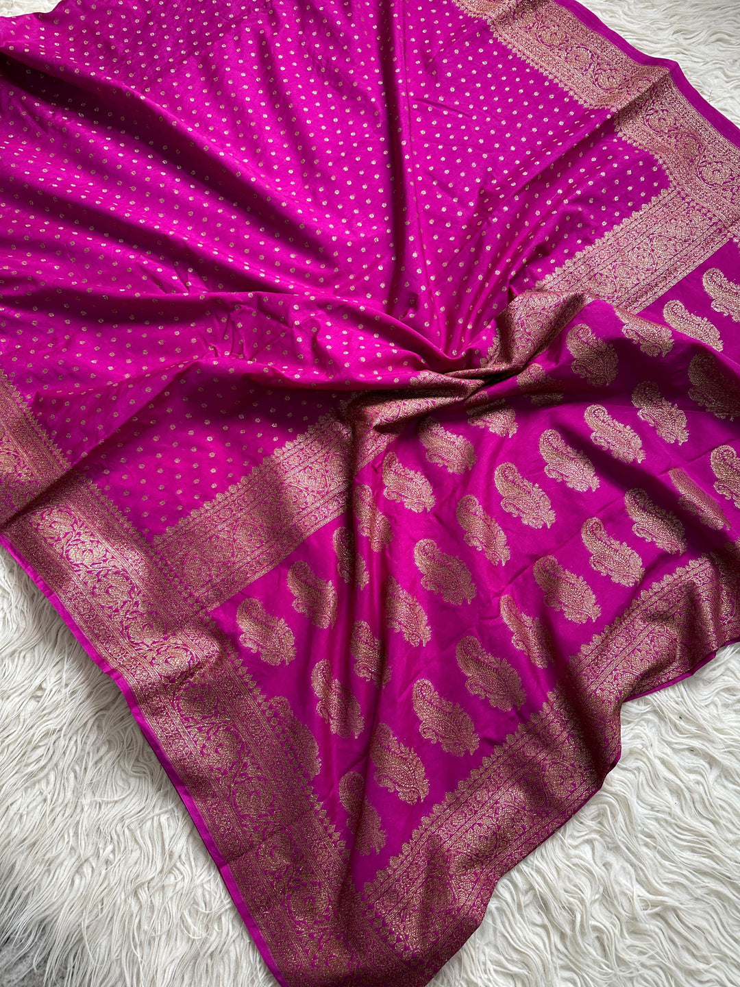 Elegant Banarasi Georgette Saree - Bridal Collection