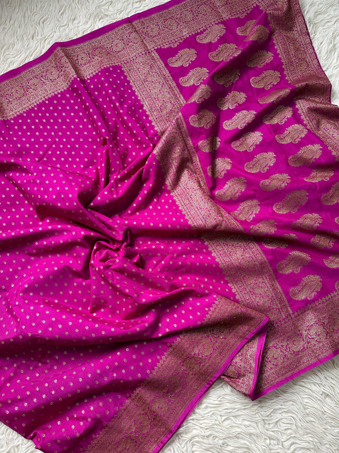 Elegant Banarasi Georgette Saree - Bridal Collection