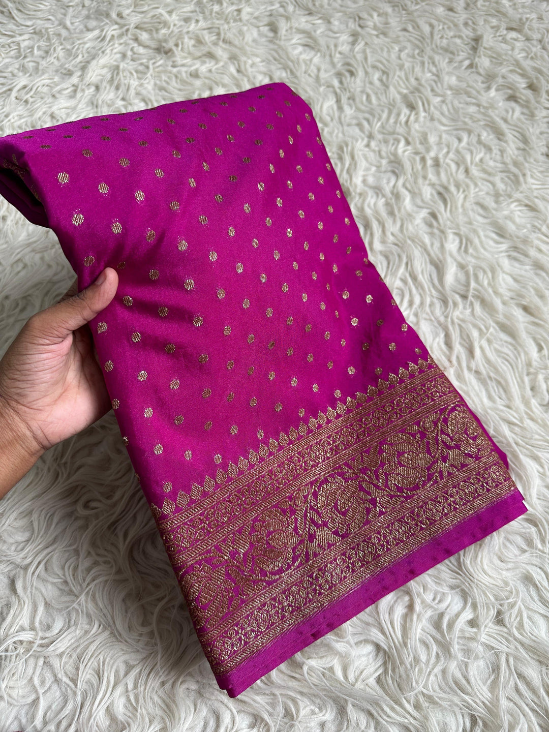 Elegant Banarasi Georgette Saree - Bridal Collection