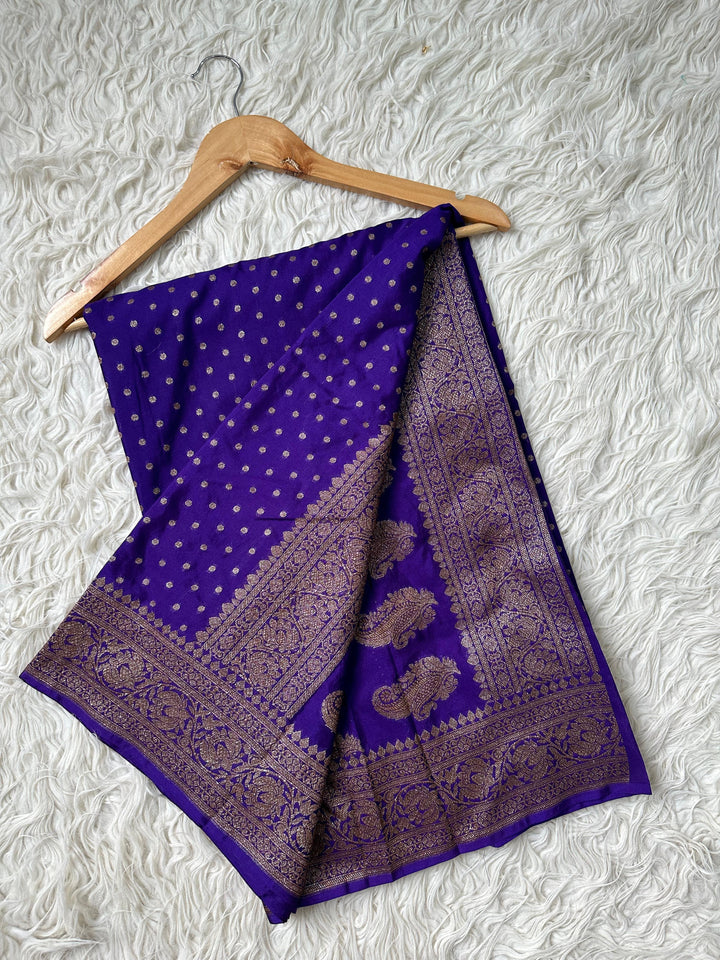 Elegant Banarasi Georgette Saree - Bridal Collection