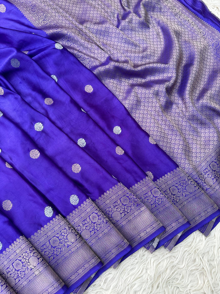 Elegant Banarasi Silk Saree with Exquisite Zari Work