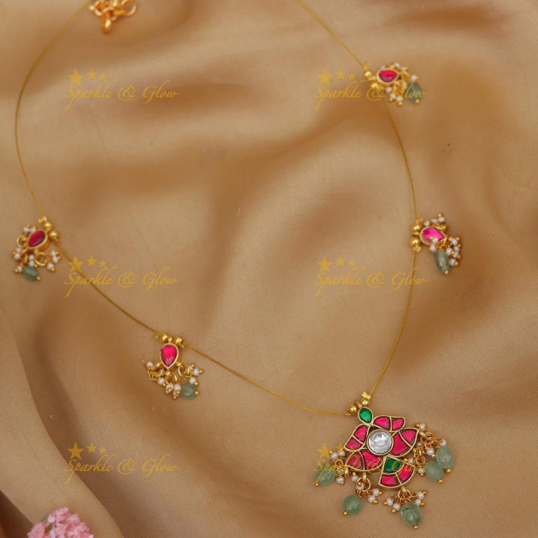 Elegant Jadau Kundan Necklace for Your Special Occasions