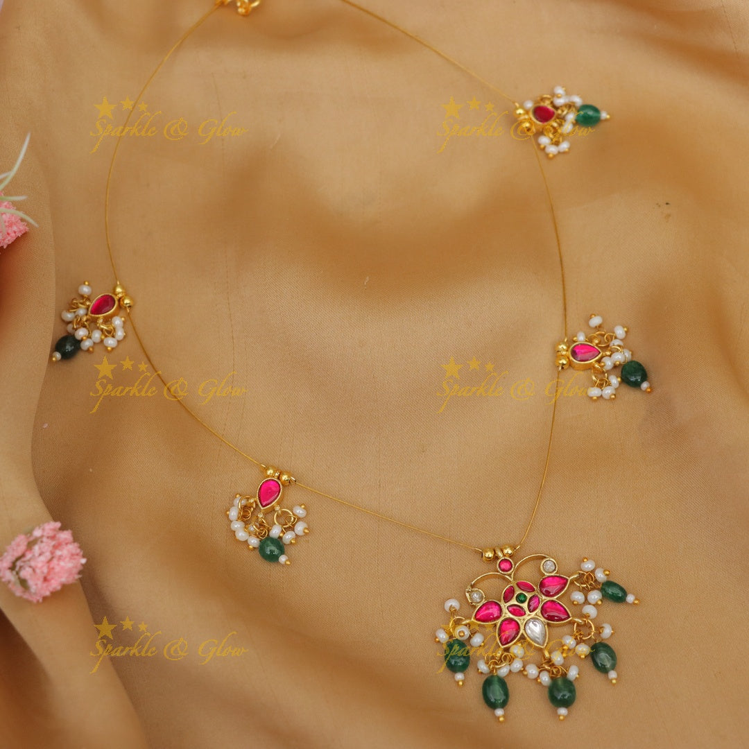 Elegant Jadau Kundan Necklace for Festive Celebrations