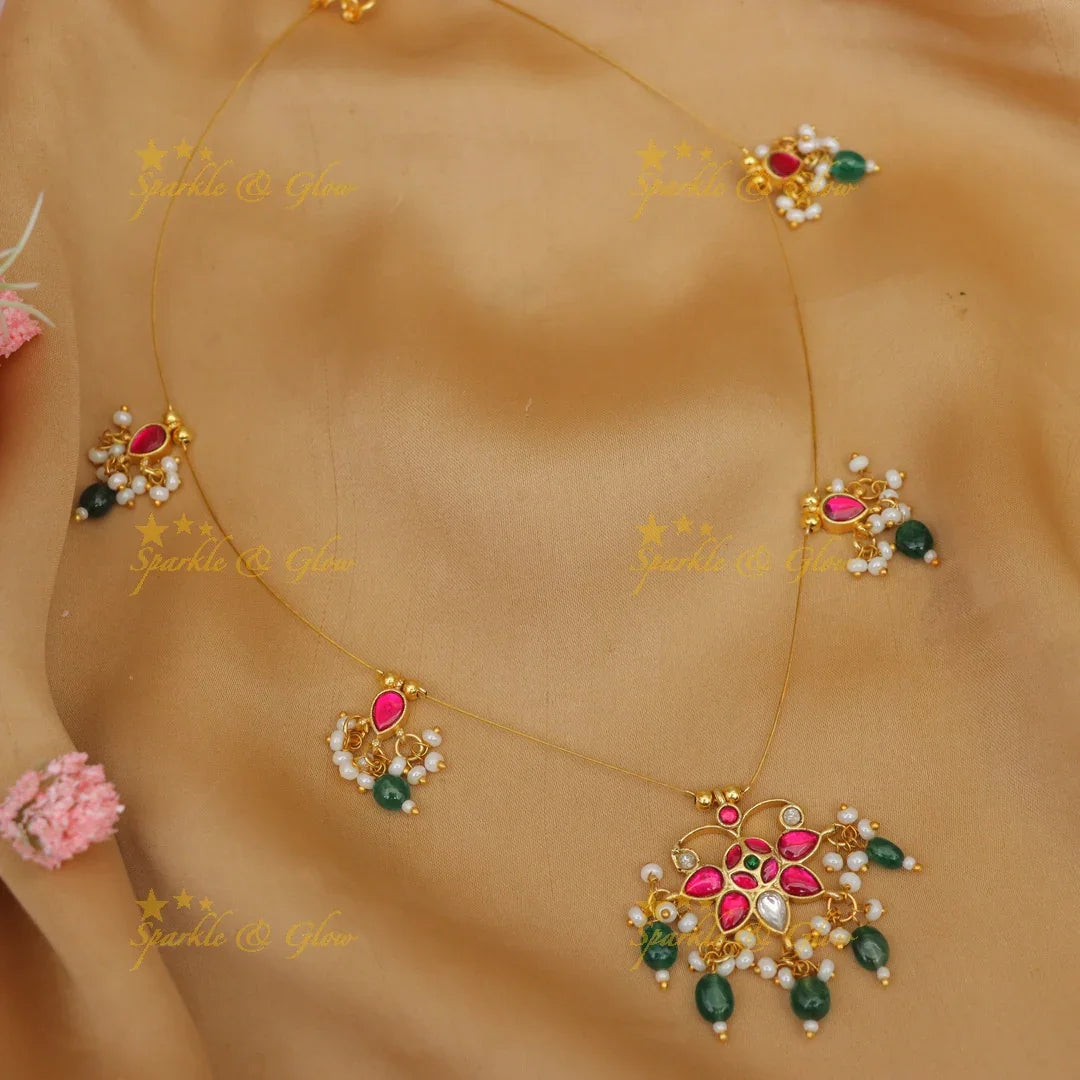 Elegant Jadau Kundan Necklace for Festive Celebrations