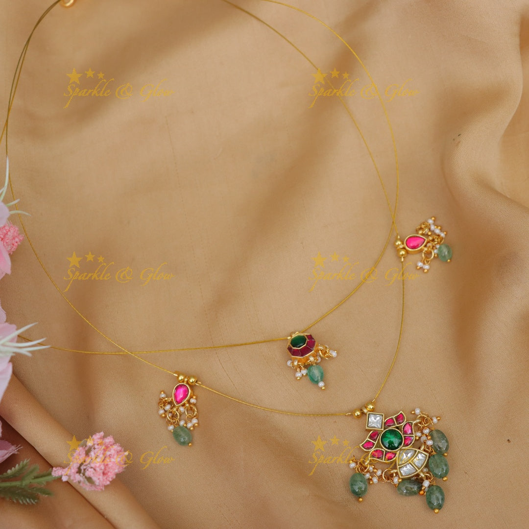 Exquisite Jadau Kundan Necklace - Perfect for Every Occasion