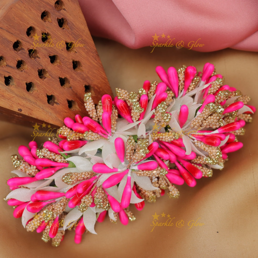 Elegant Sparkling Gold Hair Clip for Weddings