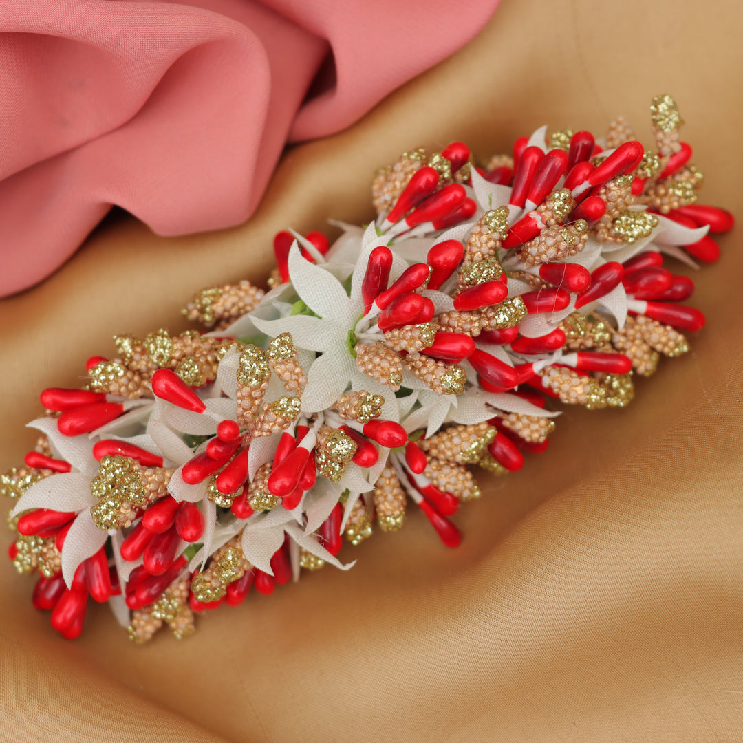 Elegant Sparkling Gold Hair Clip for Weddings