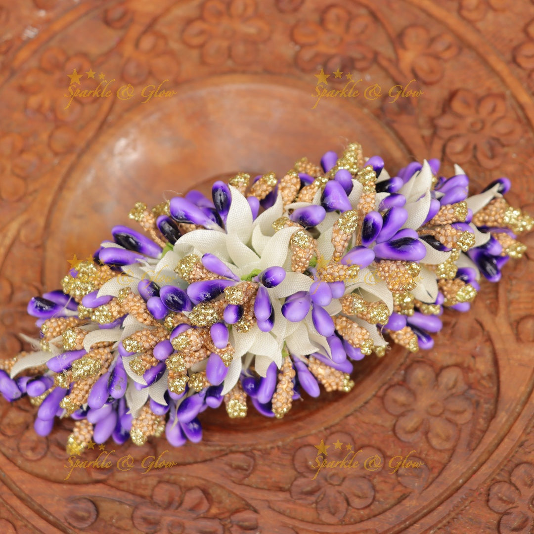 Elegant Sparkling Gold Hair Clip for Weddings