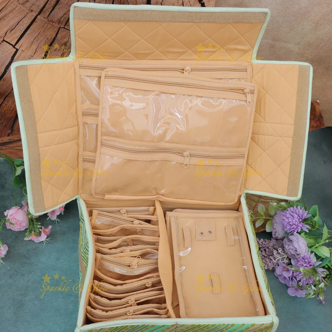 Luxurious Zigzag Jewellery Organiser - Essential Accessory