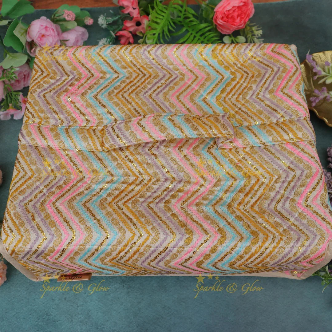 Luxurious Zigzag Jewellery Organiser - Essential Accessory