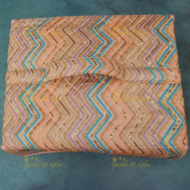 Luxurious Zigzag Jewellery Organiser - Essential Accessory