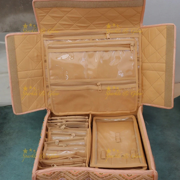 Luxurious Zigzag Jewellery Organiser - Essential Accessory