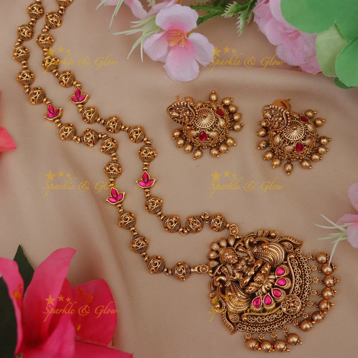 Exquisite Kundan Peacock Necklace - Perfect for Weddings