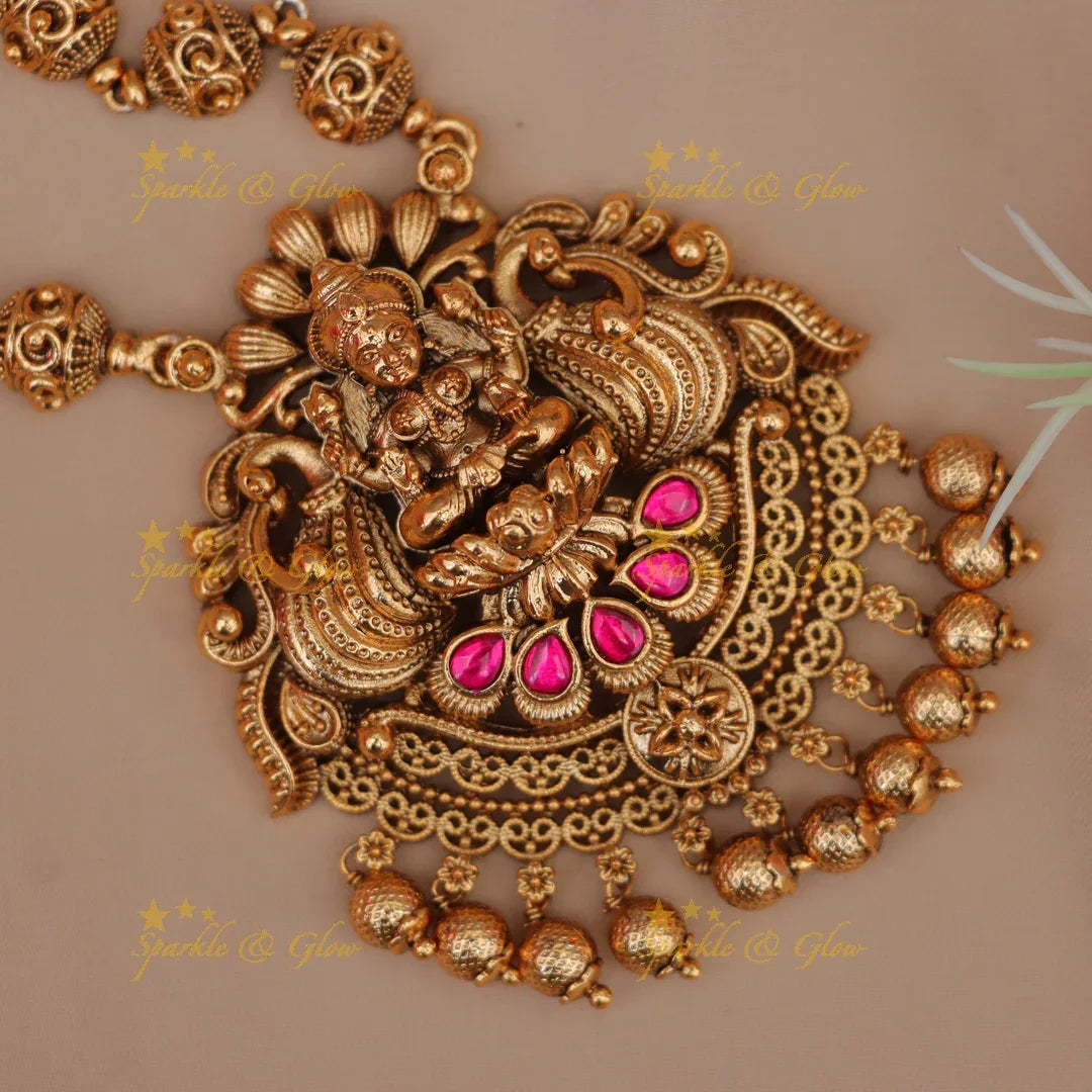 Exquisite Kundan Peacock Necklace - Perfect for Weddings
