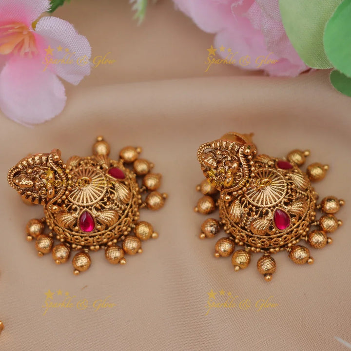 Exquisite Kundan Peacock Necklace - Perfect for Weddings