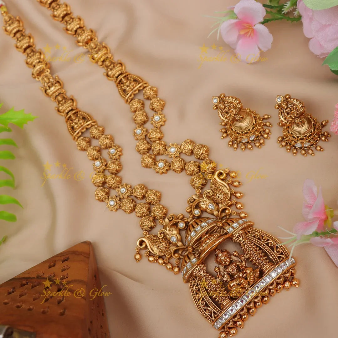 Radiant Jadau Kundan Necklace for Festive Elegance