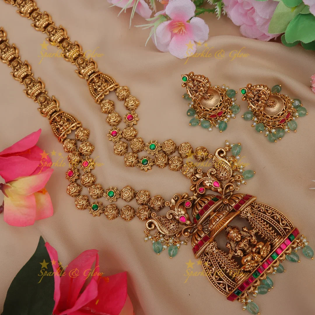 Radiant Jadau Kundan Necklace for Festive Elegance