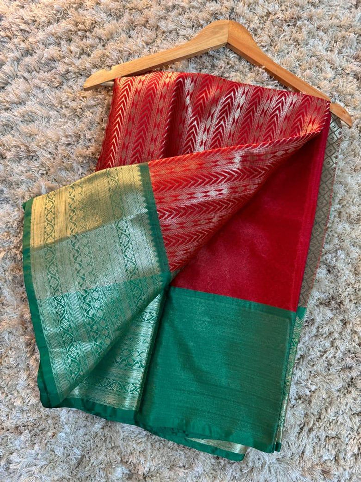 Luxurious Tanchui Silk Saree - Celebrate in Style