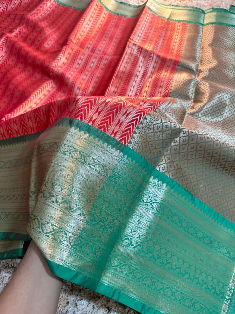 Luxurious Tanchui Silk Saree - Celebrate in Style