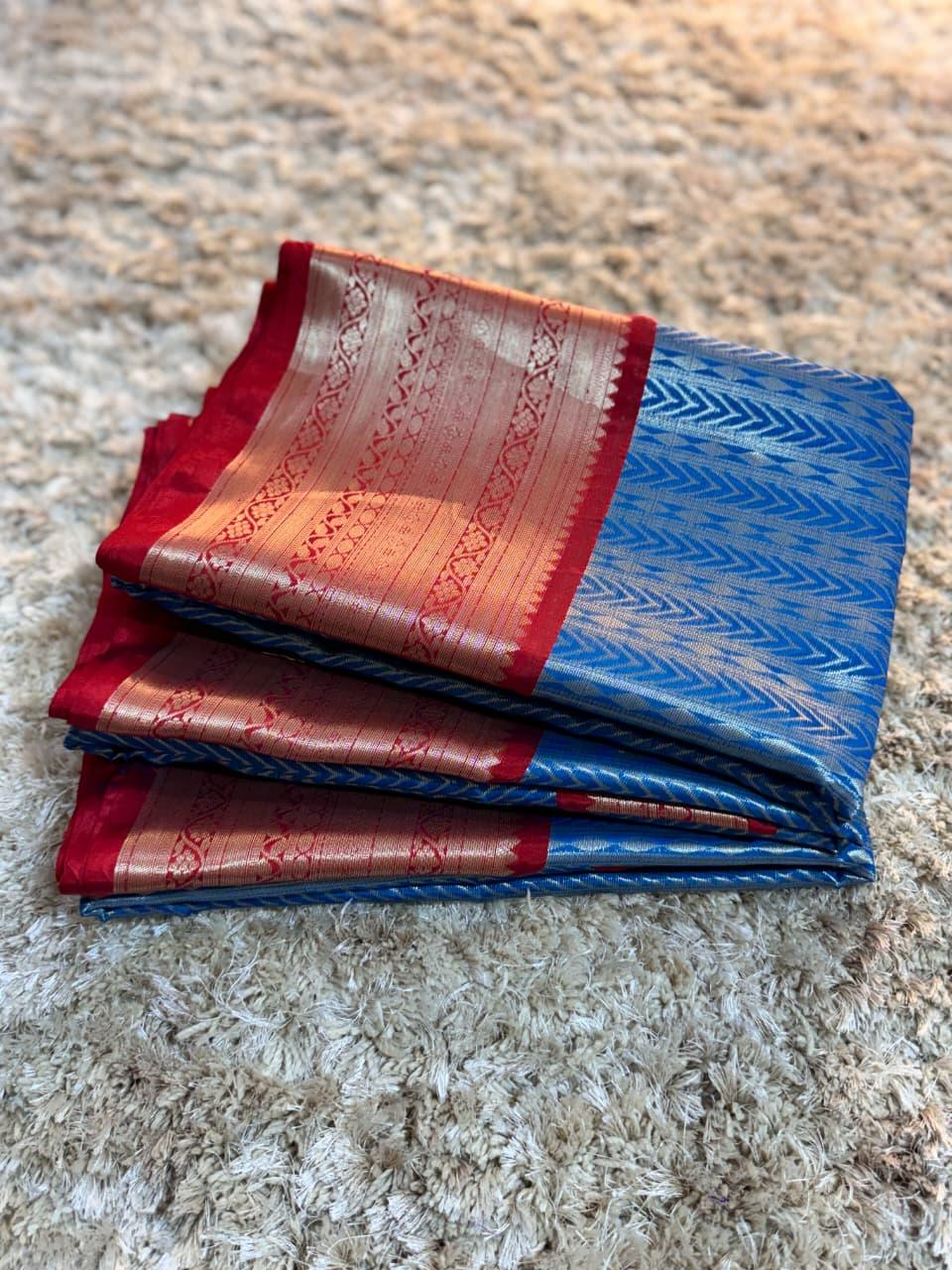 Luxurious Tanchui Silk Saree - Celebrate in Style