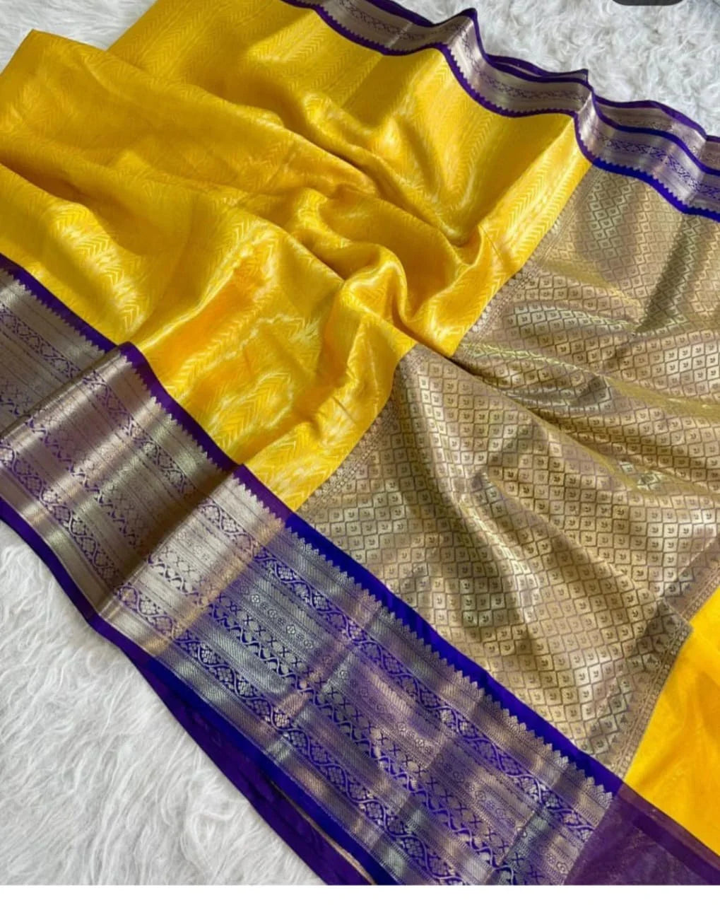 Luxurious Tanchui Silk Saree - Celebrate in Style