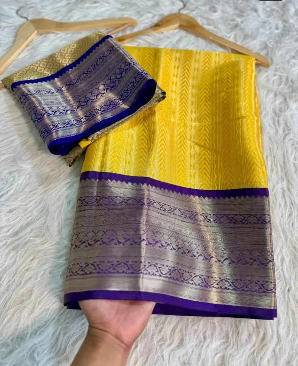 Luxurious Tanchui Silk Saree - Celebrate in Style