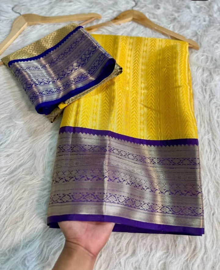 Luxurious Tanchui Silk Saree - Celebrate in Style
