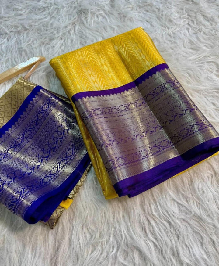 Luxurious Tanchui Silk Saree - Celebrate in Style