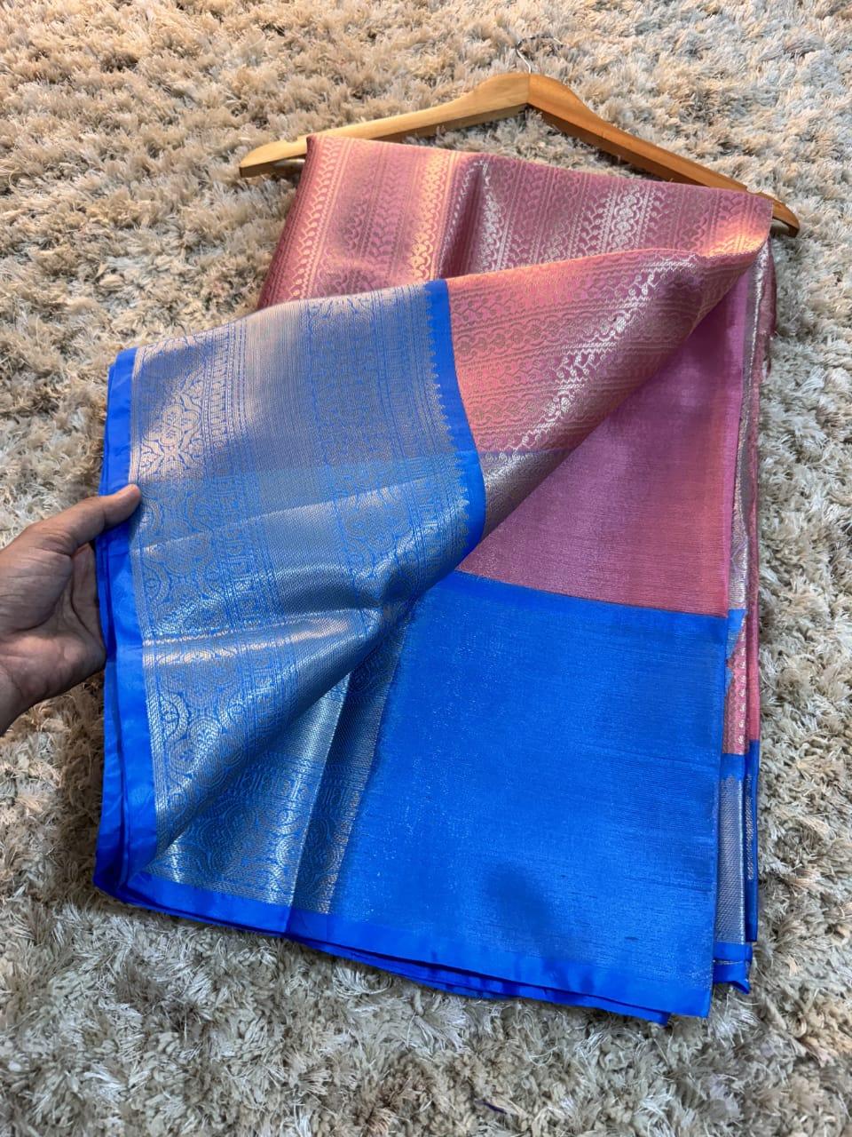 Luxurious Tanchui Silk Saree - Celebrate in Style