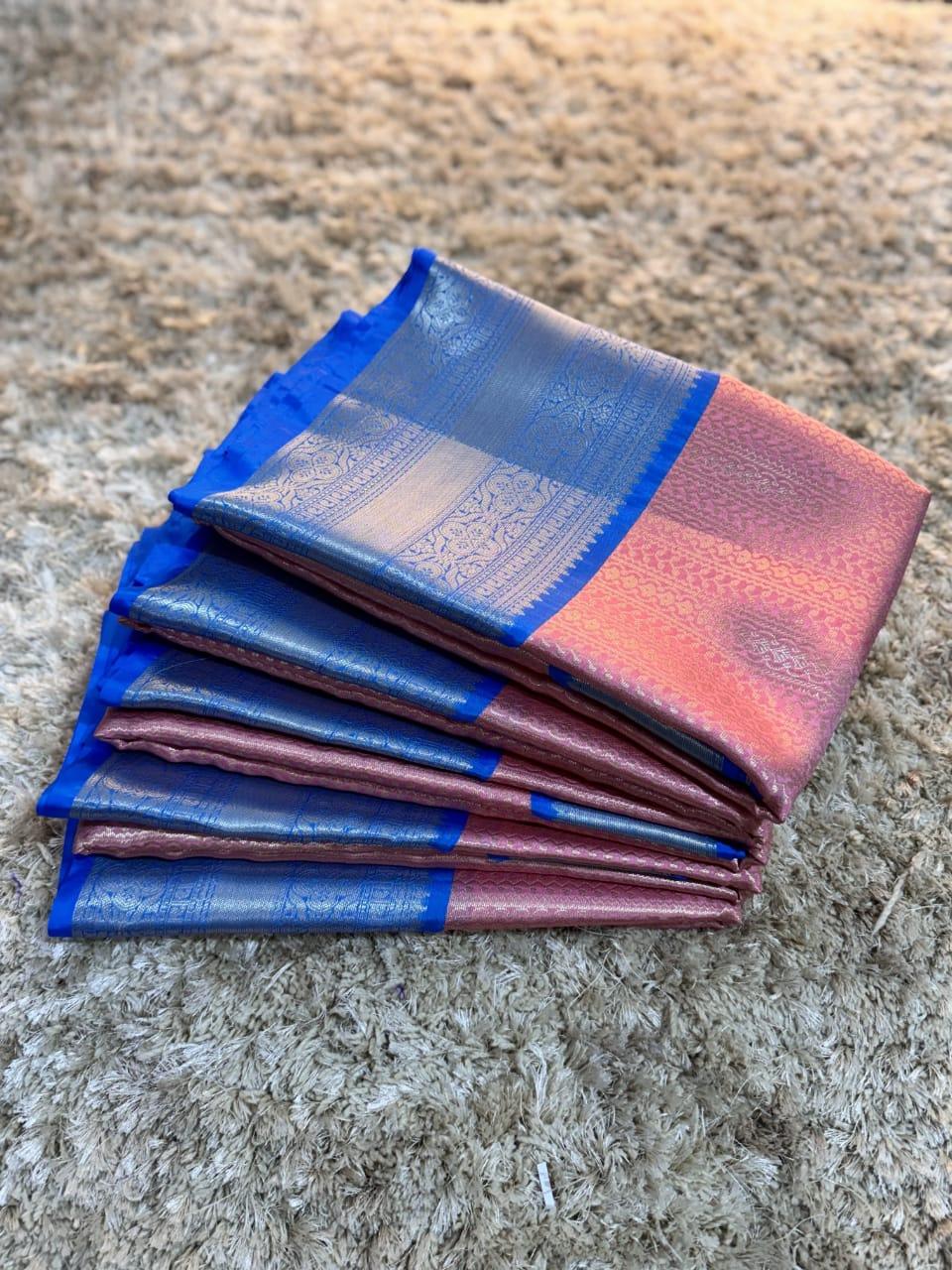 Luxurious Tanchui Silk Saree - Celebrate in Style