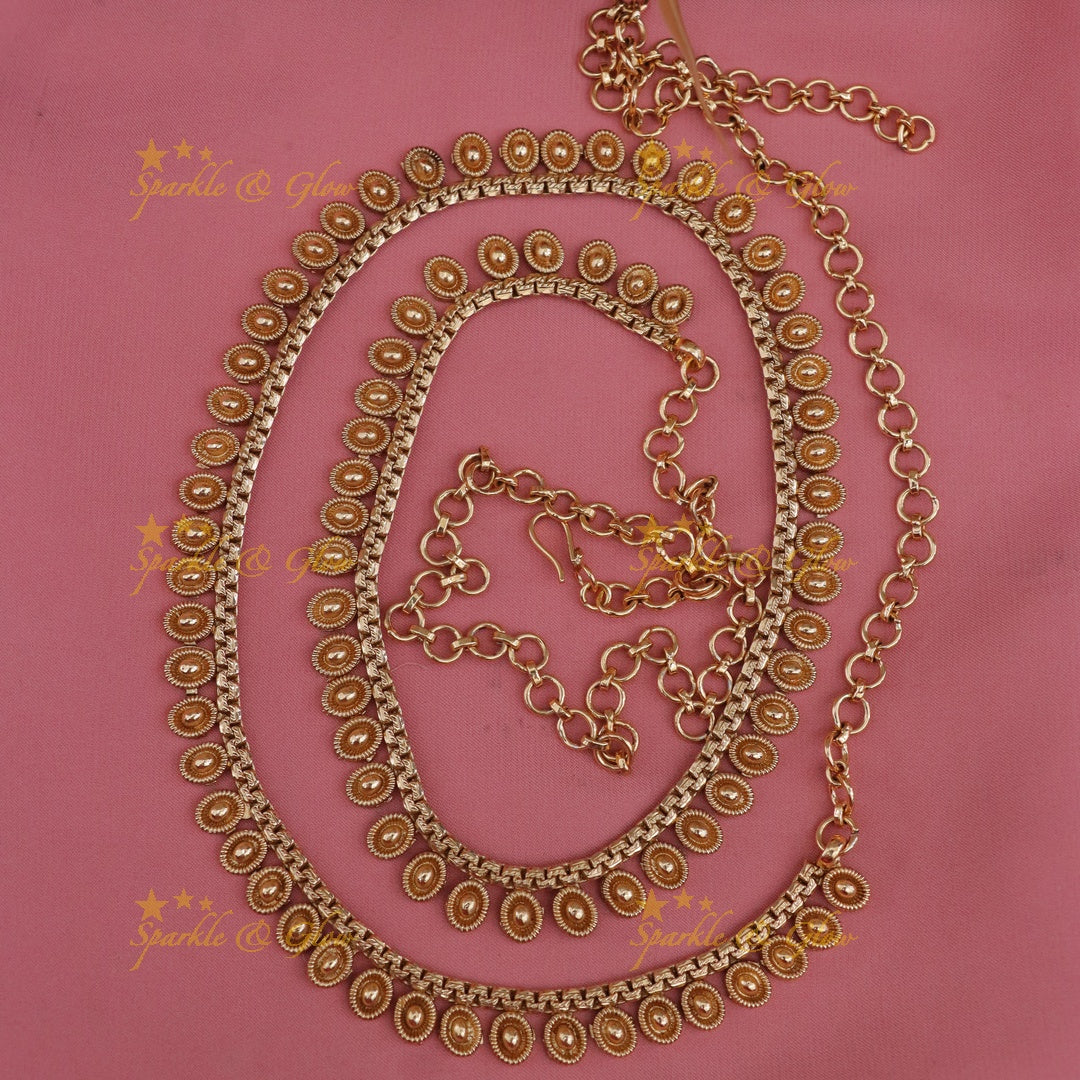 Exquisite Gold Bead Hipchain for Festive Occasions