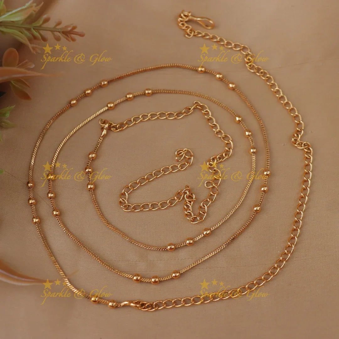 Beautiful Gold Imitation Hipchain for Festivities