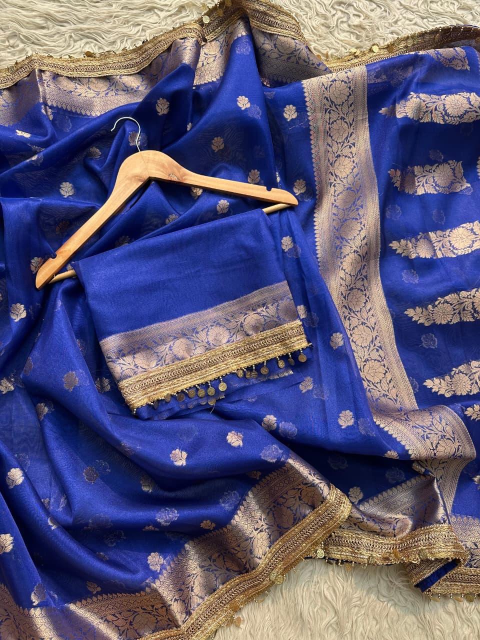 Elegant Pink Tissue Organza Saree - Perfect for Celebrations