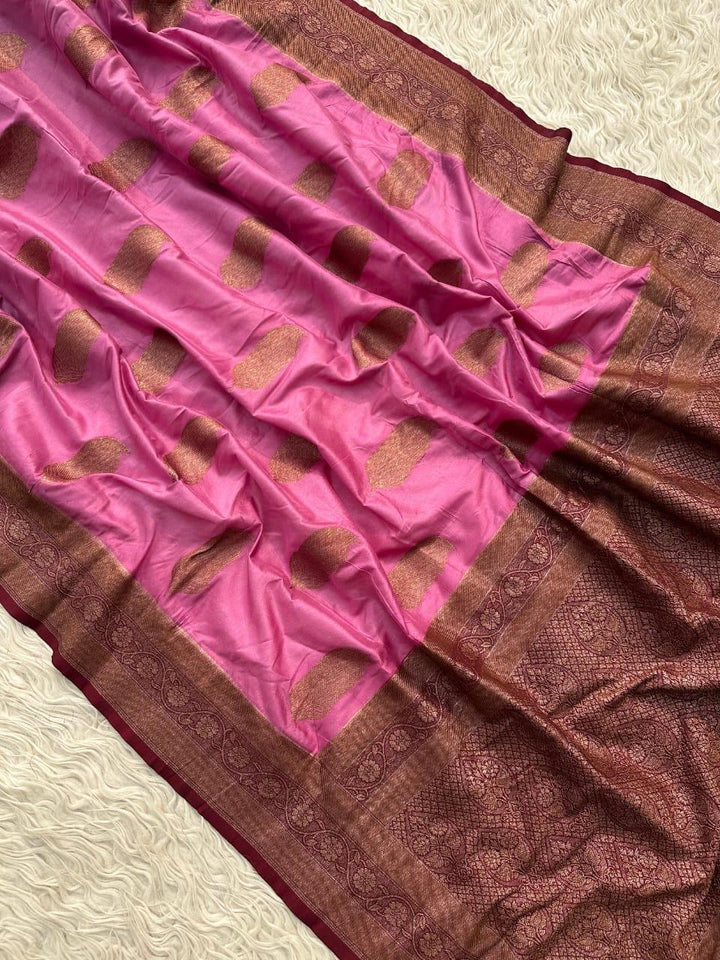 Elegant Blue Banarasi Silk Saree for Weddings & Festivities