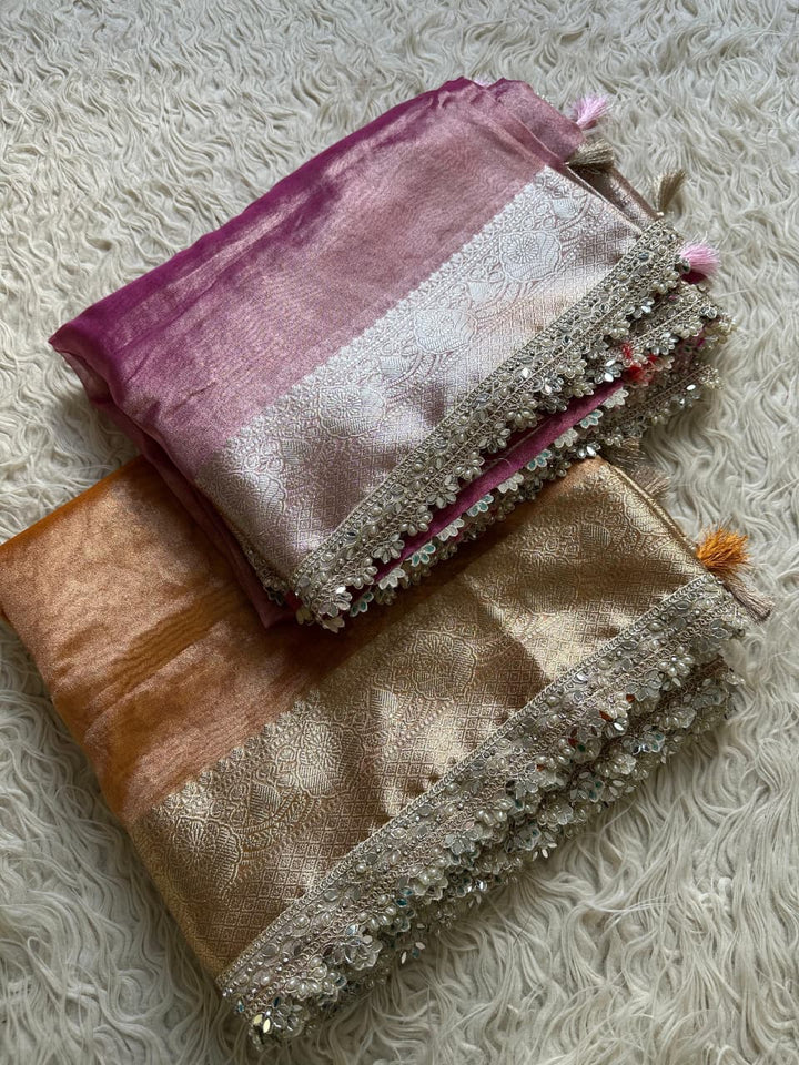 Banarasi Maharani Tissue in Diamond Avtar Saree