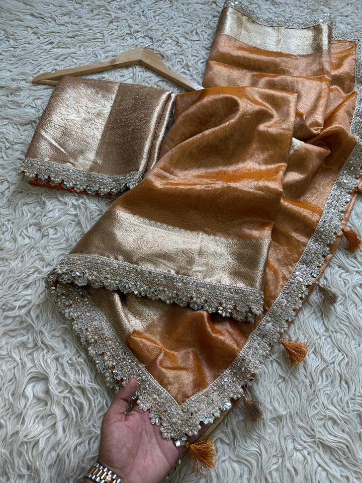 Banarasi Maharani Tissue in Diamond Avtar Saree