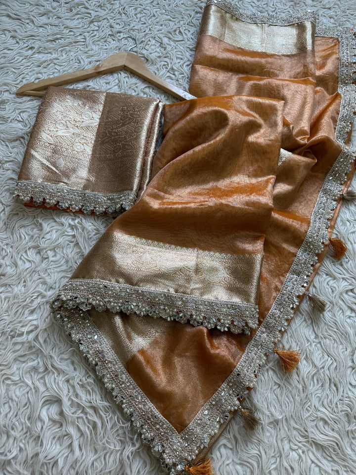 Banarasi Maharani Tissue in Diamond Avtar Saree