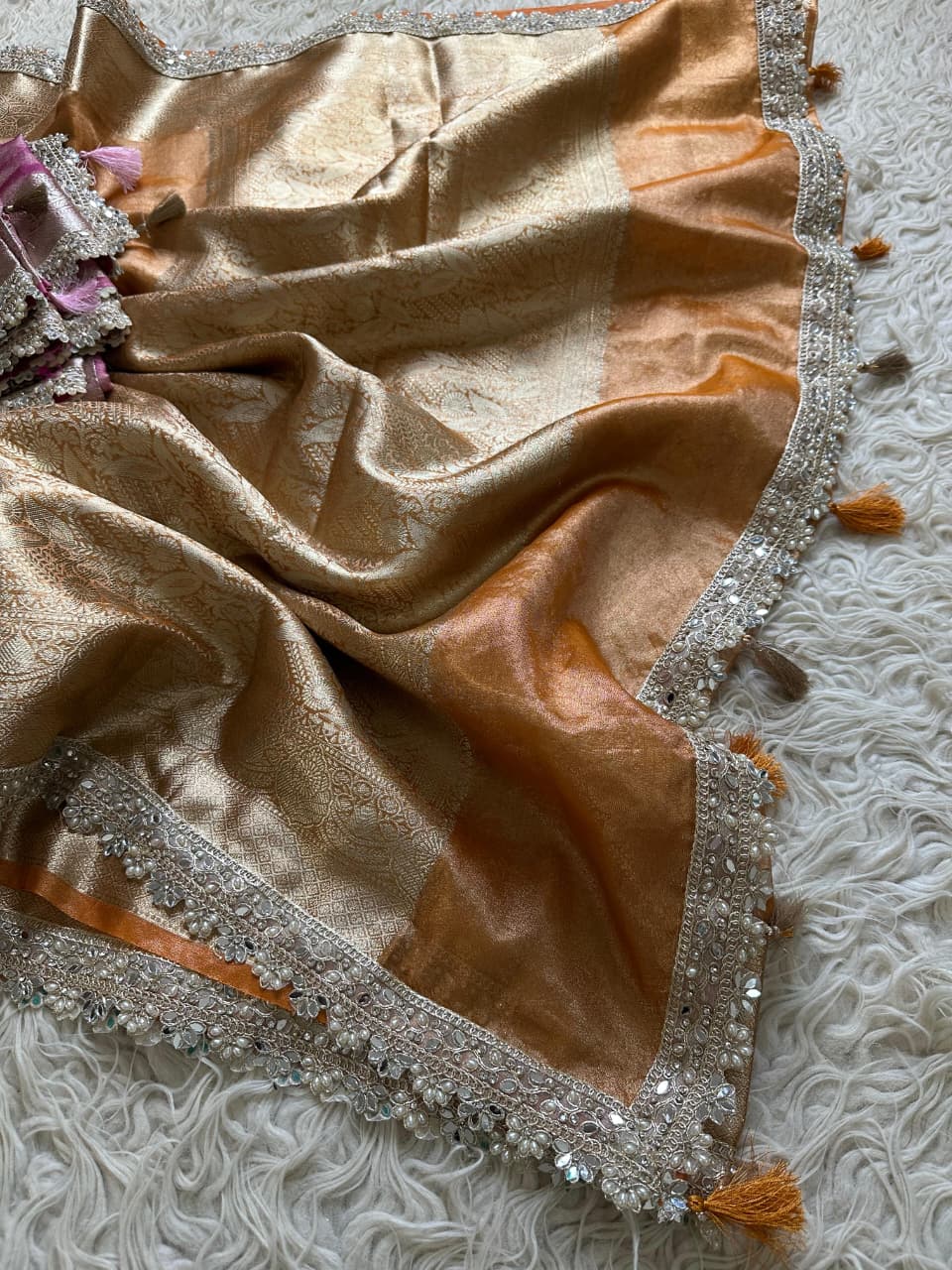 Banarasi Maharani Tissue in Diamond Avtar Saree